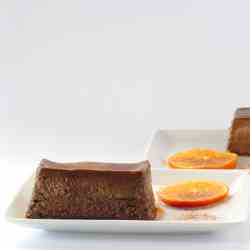 Chocolate pudding with cardamom