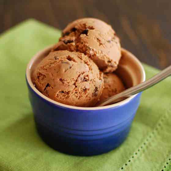 Chocolate Goat Milk Ice Cream