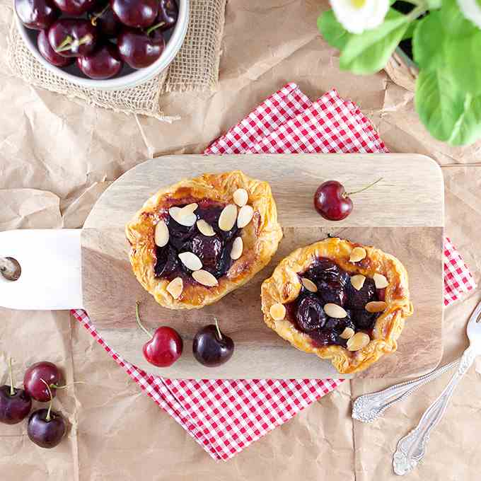 Mini Cherry Galettes