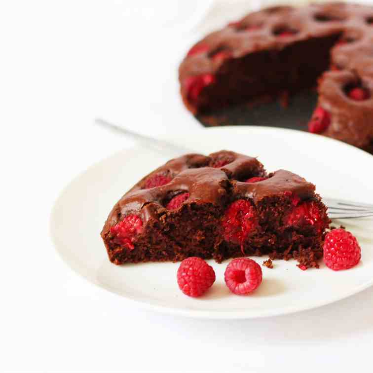 Chocolate Raspberry Cake