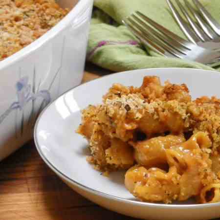 Baked Vegan Mac & Cheese