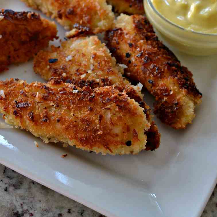 Coconut Chicken with Honey Mustard Sauce