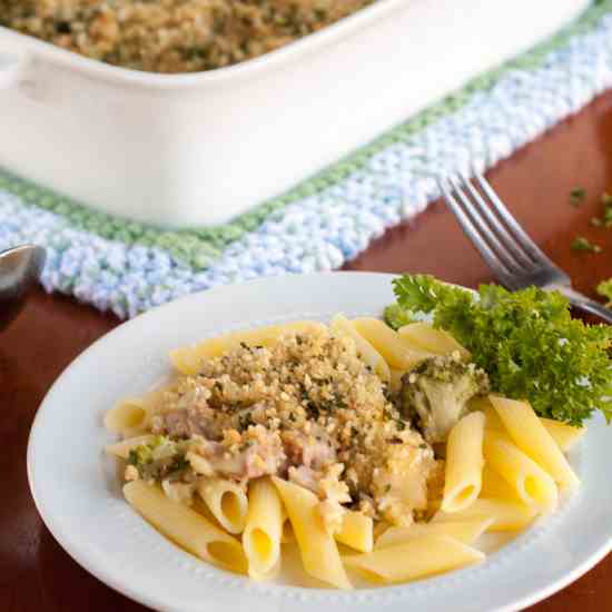 GF Chicken Cordon Bleu Casserole