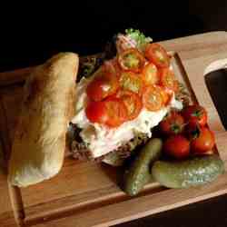 Crabstick Salad Sandwich