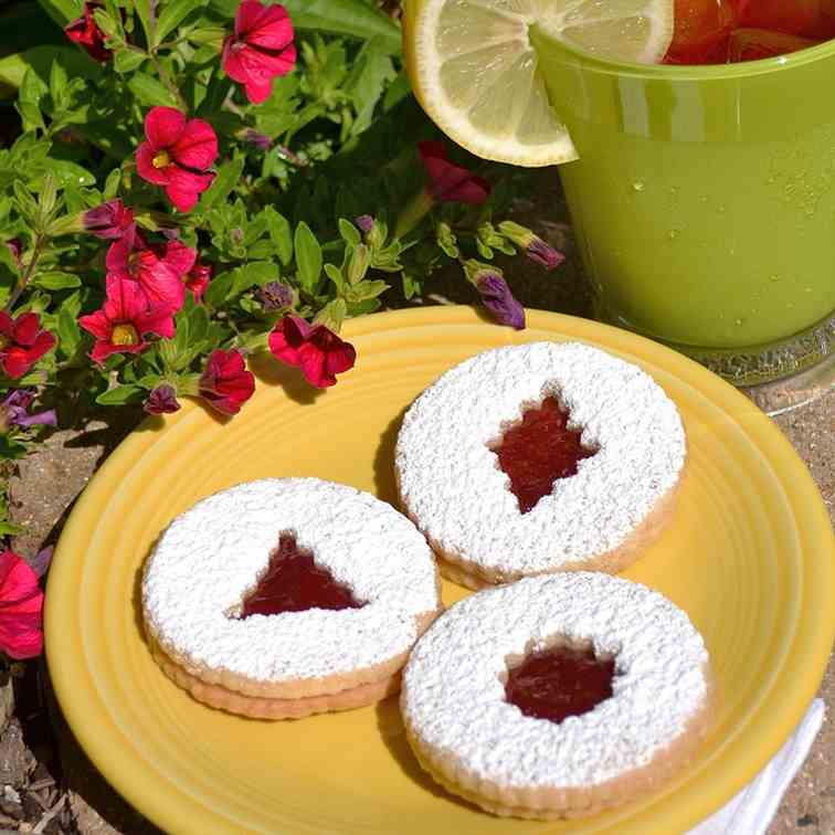 Linzer Cookies