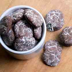 Chocolate Crinkle Cookies