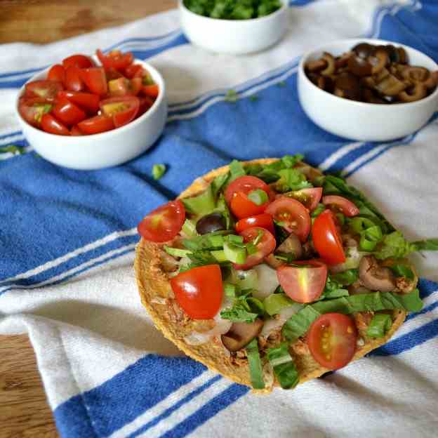 Bean & Cheese Tostadas