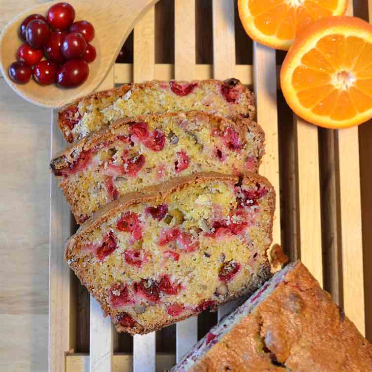 Cranberry Orange Nut Bread