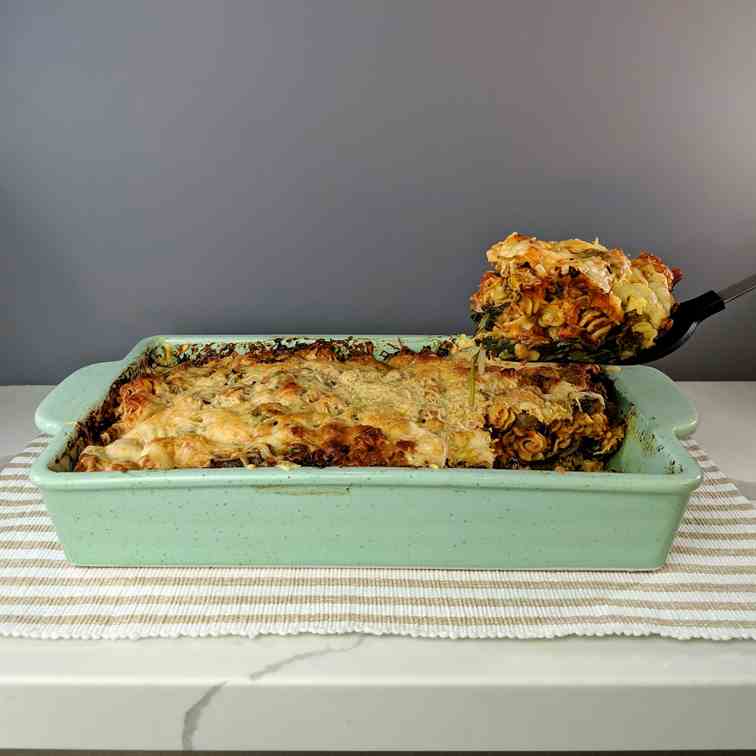 Vegetarian Baked pasta