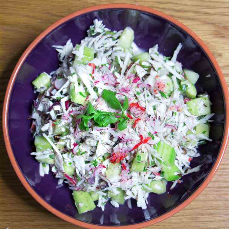 Coconut and Cucumber Salad