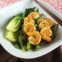 Spicy Curried Shrimp and Noodles