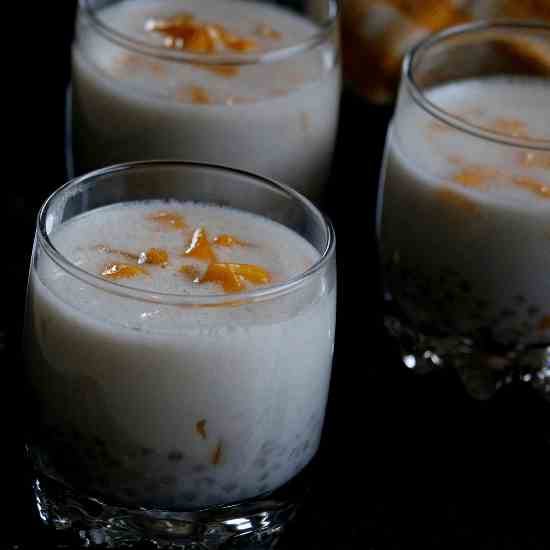 Vegan Mango Sago Dessert