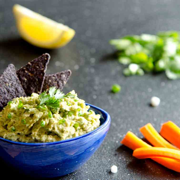 Broccoli Avocado Hummus