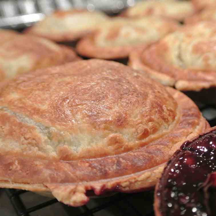 Mini Blueberry Pies