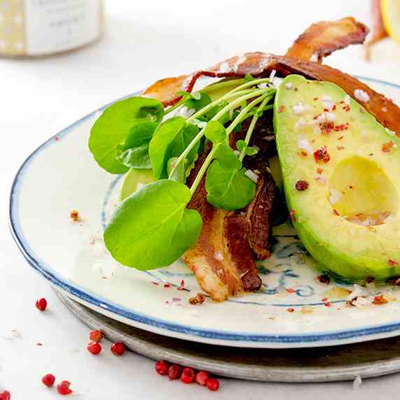 The Best Bacon Avocado Salad