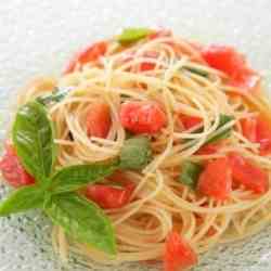 Angel Hair Pasta with Lemon & Garlic