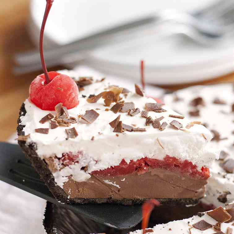 Black Forest Ice Cream Pie