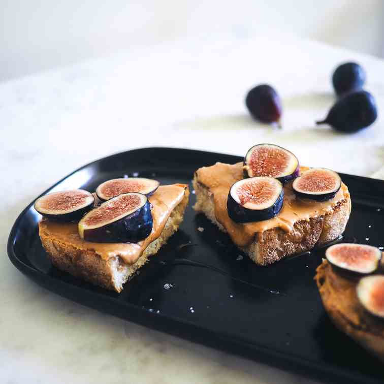 Peanut Butter - Fig Toast