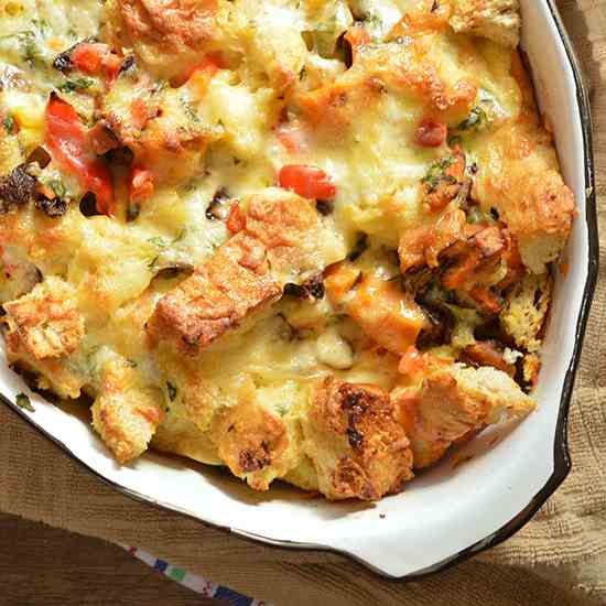 Vegetable Strata