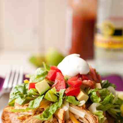 Chicken Tostadas Recipe