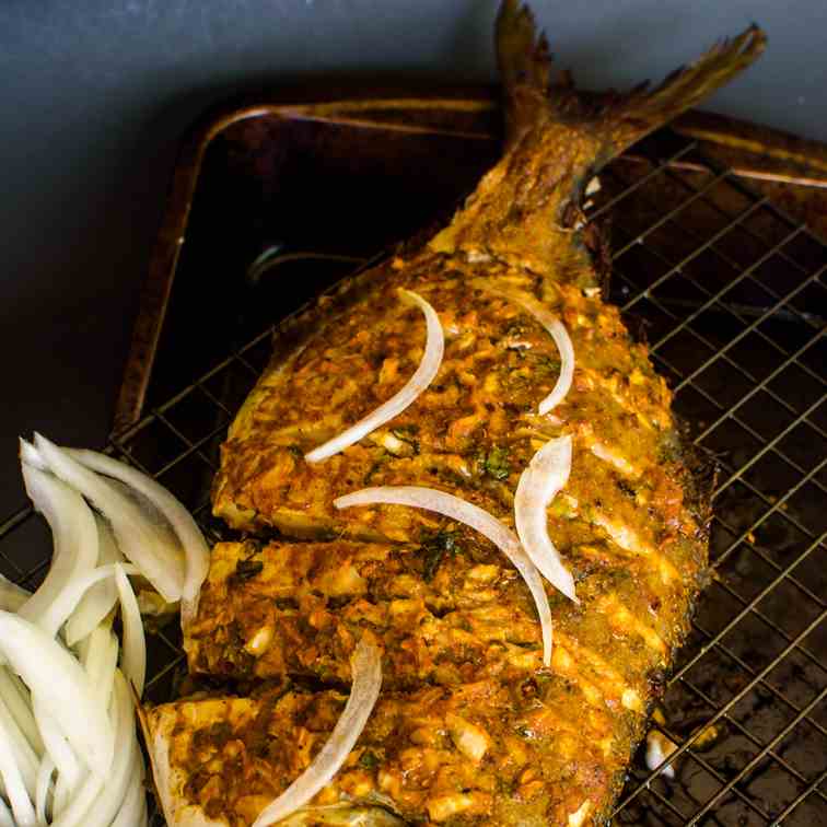 Fish Tandoori(Baked Version)