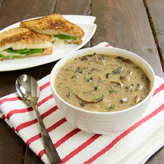 Best Ever Mushroom Soup