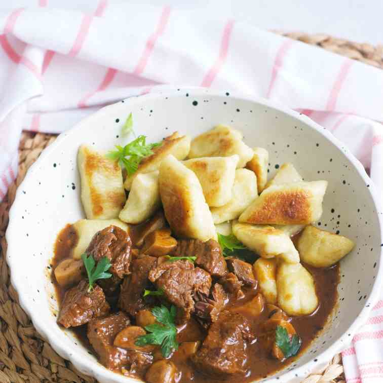 Beef Stew With Dark Beer