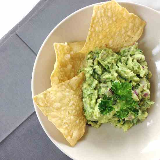 Fresh Homemade Guacamole