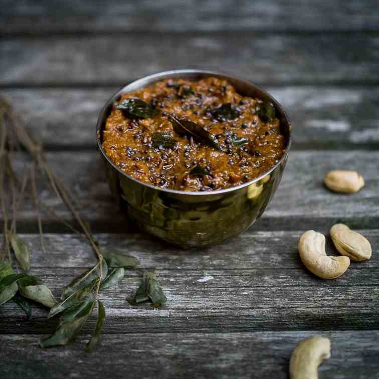 Peanut - Cashew Chutney