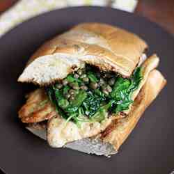 Chicken Piccata Sandwich