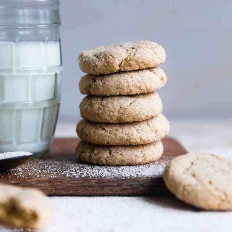 Gluten Free Vegan Sugar Cookies