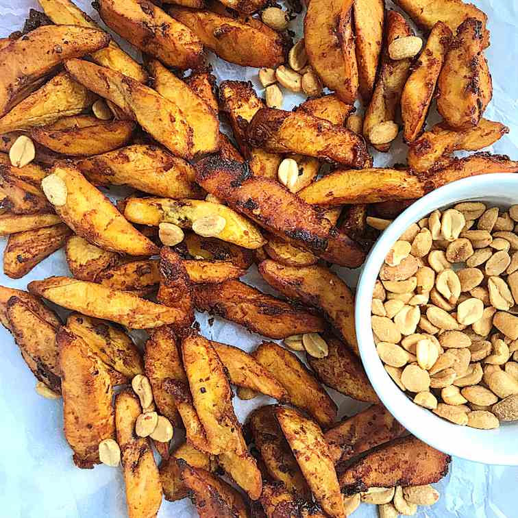 Kelewele- Ghanaian Spicy Plantains 