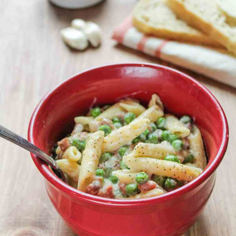 Prosciutto - Pea Alfredo 