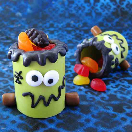 Frankenstein Candy Cups