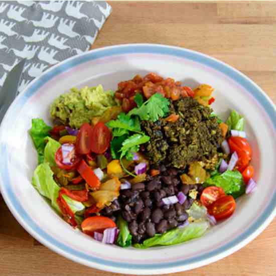 Homemade Burrito Bowl