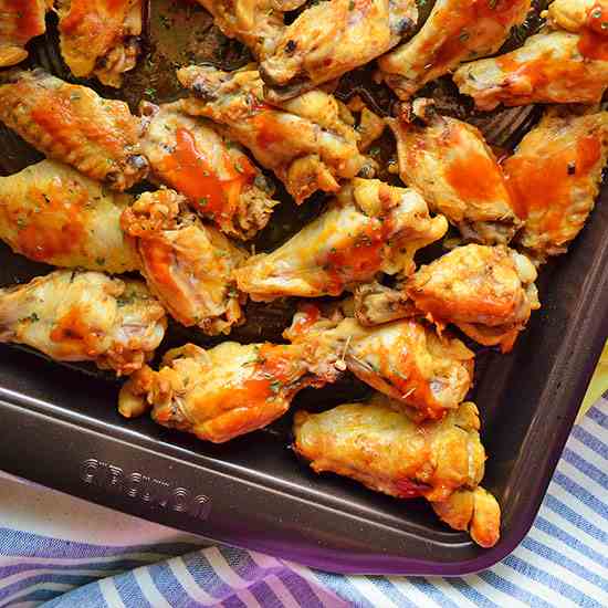 Slow Cooker Buffalo Chicken Wings