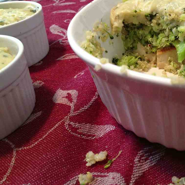 Chicken, Broccoli & Quinoa Casserole