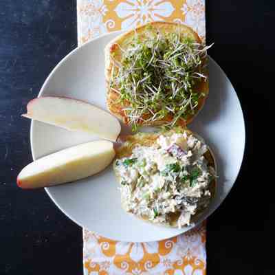 Curried Tuna Salad with Apple