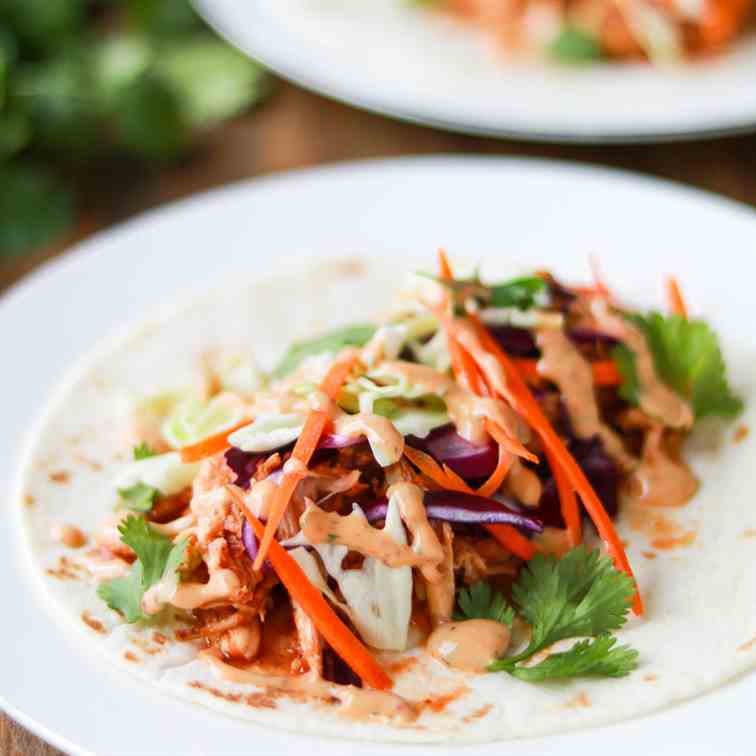 Healthy Chipotle Lime Chicken Tacos