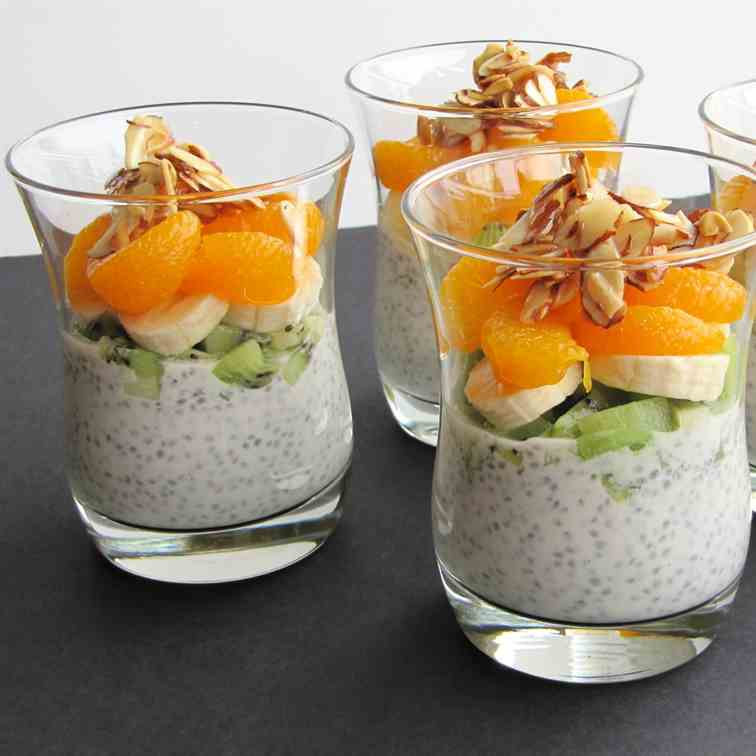 St. Patrick’s Day Chia Seed Pudding.