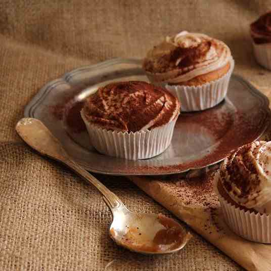 Cream cheese and chestnut Cupcakes