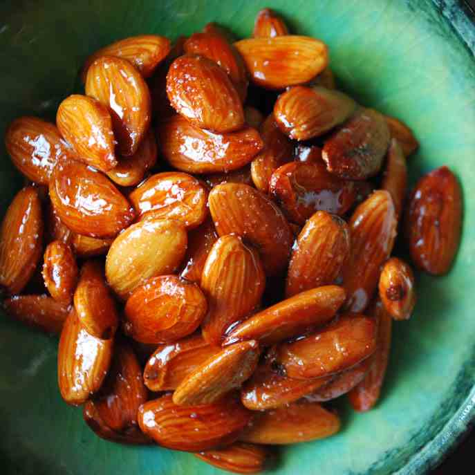 Persian Lime Candied Almonds