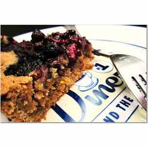 Triple Berry Batter Cobbler