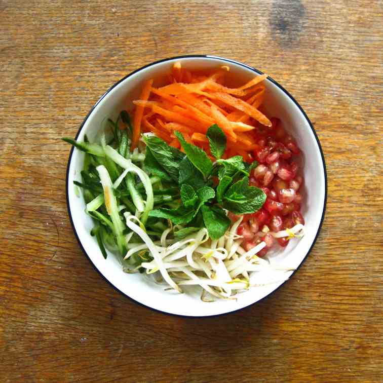 Vietnamese Rice-Noodle Salad