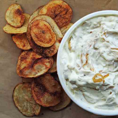 Potato Chips - Caramelized Onion Dip