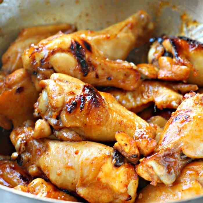 Sticky Baked Korean Wings