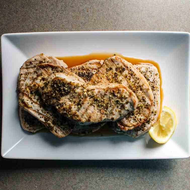 Greek Pork Chops