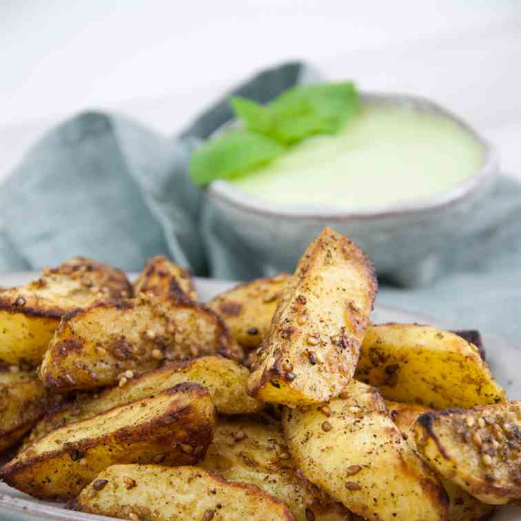 Potato Wedges with Za'atar