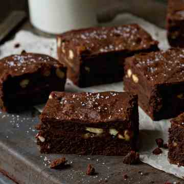 Salted Caramel Brownies