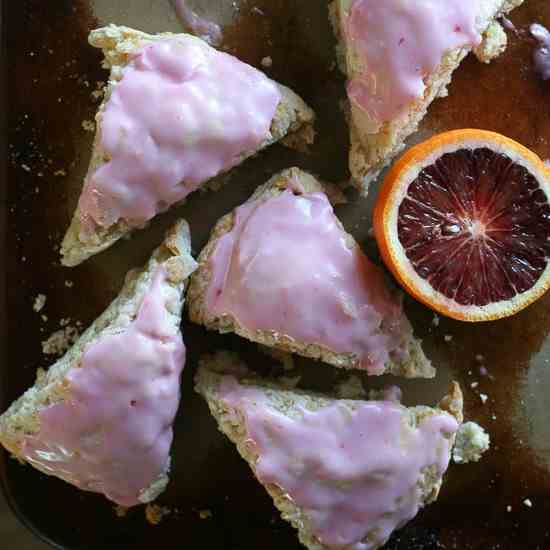 Blood Orange Scones